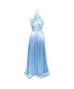 Rochie universala Versatila lunga din Satin RVS003U