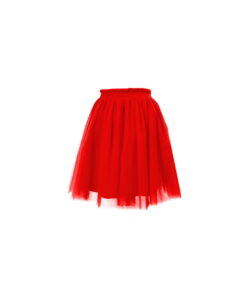 Fusta din Tulle pentru copii Rosu FT2006C