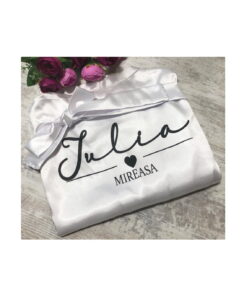 Halat Mireasa Personalizat Alb Universal HM002