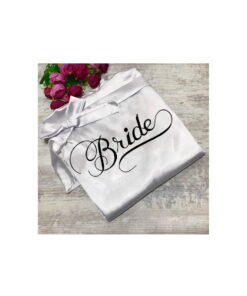 Halat Mireasa Personalizat Alb Universal HM004