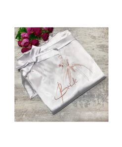 Halat Mireasa Personalizat Alb Universal HM009