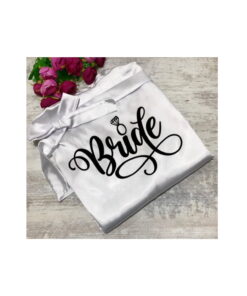 Halat Mireasa Personalizat Alb Universal HM006