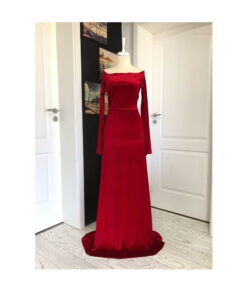Rochie lungă din Catifea RC003