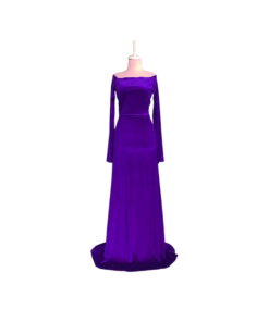 Rochie lungă din Catifea RC001