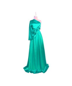 Rochie Cu o Maneca Clopot Satin RMCL005U
