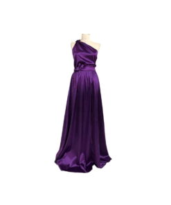 Rochie universala Pe o Parte lungă Satin RPP001U