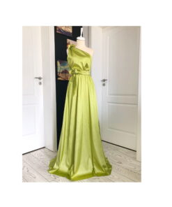 Rochie Universala Pe o Parte lungă Satin RPP002U