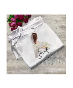 Halat Mireasa Personalizat Alb Universal HM010
