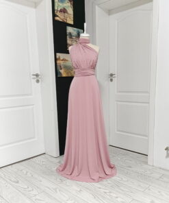 Rochie Versatilă Lycra cu perle lungă RVP05