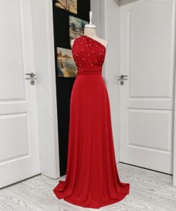 Rochie Versatilă Lycra cu perle lungă RVP02
