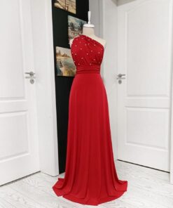 Rochie Versatilă Lycra cu perle lungă RVP02