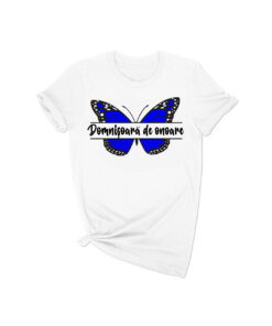 Tricou personalizat Fluture Albastru Regal FLT002
