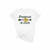 Tricou personalizat Sageata Flori Galben SGF005