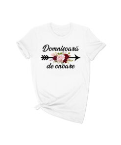 Tricou personalizat Sageata Flori Grena SGF006