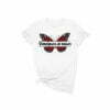 Tricou personalizat Fluture Grena FLT006