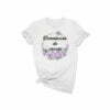 Tricou personalizat Cerc Floral Lila1 CF004