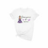 Tricou personalizat Silueta Fluturi Mov SFL003