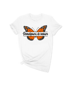 Tricou personalizat Fluture Portocaliu FLT011