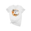 Tricou personalizat Cerc Floral Portocaliu CF010