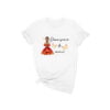 Tricou personalizat Silueta Fluturi Portocaliu SFL004