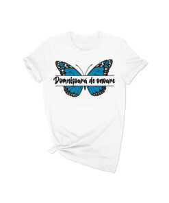 Tricou personalizat Fluture Turqoise FLT015