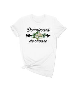 Tricou personalizat Sageata Flori Verde SGF016