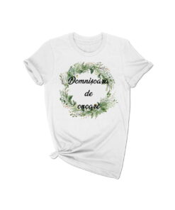 Tricou personalizat Cerc Floral Verde1 CF015