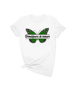 Tricou personalizat Fluture Verde Smarald FLT018