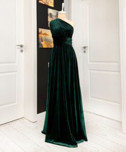Rochie Versatila Lunga din Catifea RCV006