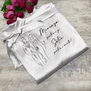 Halat Mireasa Personalizat Alb Universal 202442