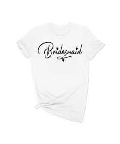 Tricou Alb Personalizat pentru Domnisoara de Onoare 2024207