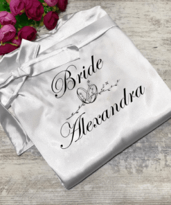 Halat Mireasa Personalizat Alb Universal 202482