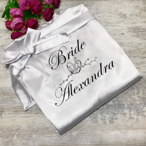 Halat Mireasa Personalizat Alb Universal 202482