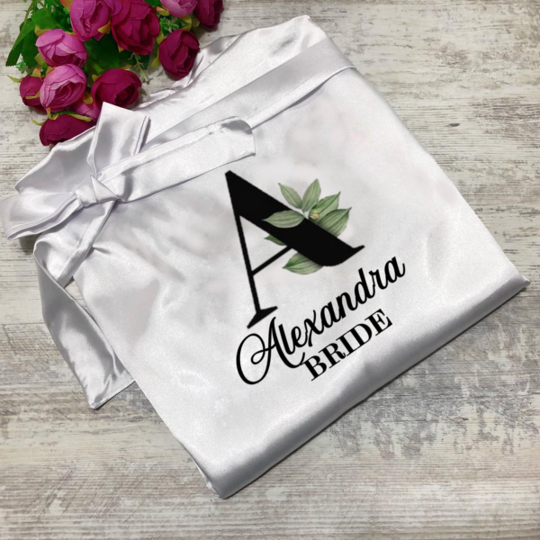 Halat Mireasa Personalizat Alb Universal 202483