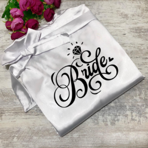 Halat Mireasa Personalizat Alb Universal 202453