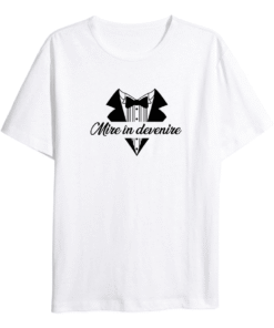 Tricou Alb Personalizat pentru Mire 2024164