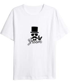 Tricou Alb Personalizat pentru Mire 2024181