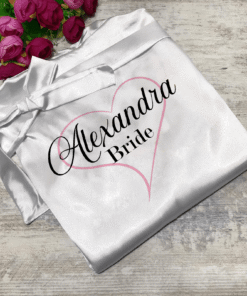 Halat Mireasa Personalizat Alb Universal 202484