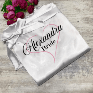 Halat Mireasa Personalizat Alb Universal 202484