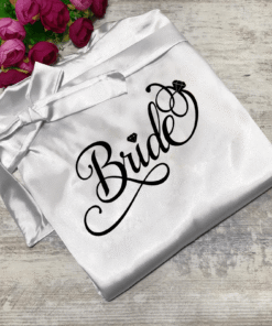 Halat Mireasa Personalizat Alb Universal 202454