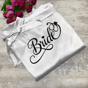 Halat Mireasa Personalizat Alb Universal 202454