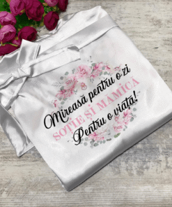 Halat Mireasa Personalizat Alb Universal 202485