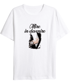 Tricou Alb Personalizat pentru Mire 2024166