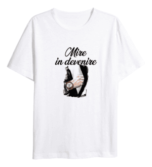 Tricou Alb Personalizat pentru Mire 2024166