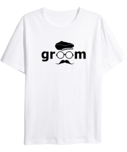 Tricou Alb Personalizat pentru Mire 2024183