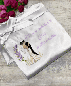 Halat Mireasa Personalizat Alb Universal 202481
