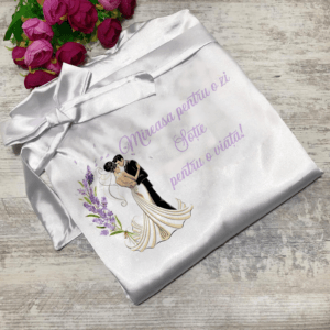 Halat Mireasa Personalizat Alb Universal 202481