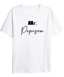 Tricou Alb Personalizat pentru Mire 2024167