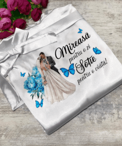 Halat Mireasa Personalizat Alb Universal 202487