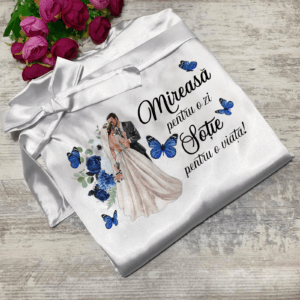 Halat Mireasa Personalizat Alb Universal 202488